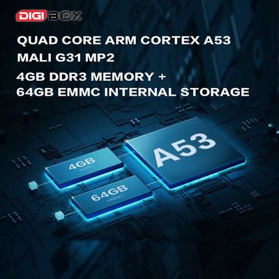 Digibox 64GB ストレージ Android TV Box HD 2.4G 5.8G デュアルバンド WiFi 6