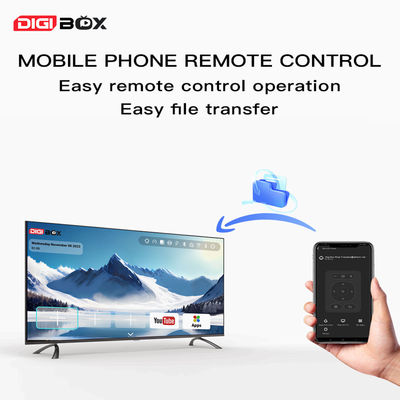 Digibox D3 Plus 音声制御 Digibox アンドロイド スマートテレビボックス 4GB WiFi Bluetooth