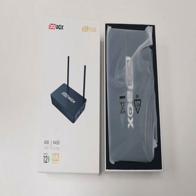 4GB 64GB 4k スマートセットトップボックス A53 4k アンドロイドボックス テレビ用