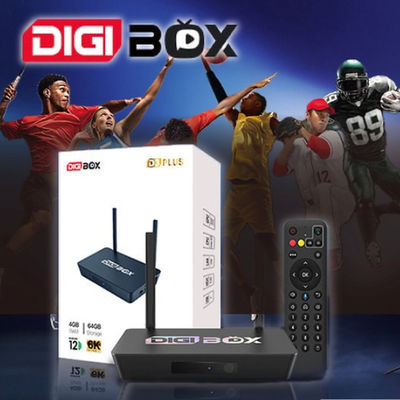 Digibox TV ストリーミングメディアプレーヤー HD再生 1080P アンドロイド 12.0 ブルーツ