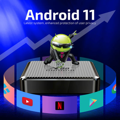 X98 アンドロイド 11.0 スマートテレビボックス 2GB RAM 16GB ROM 2.4G/5G デュアルWiFi HD 4Kセットトップボックス